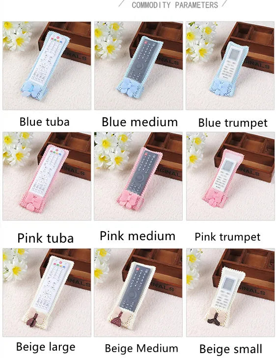 Anti-Dust Protective Cute Remote Covers (3 Pcs)