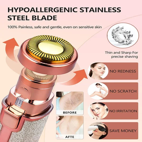 Rechargeable Eyebrow Trimmer & Shaver Machine