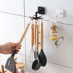 360° Rotatable Multi-Purpose Adhesive Hook (2 Pcs)