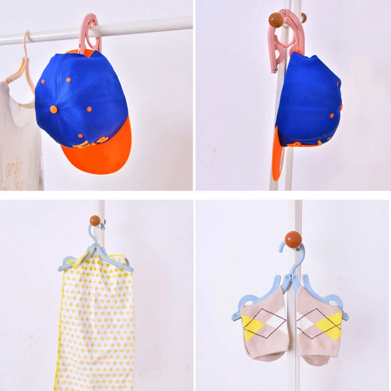 Space-Saving Travel Clothes Hanger Set (6 Pcs)