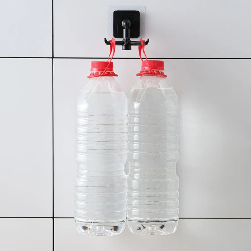 360° Rotatable Multi-Purpose Adhesive Hook (2 Pcs)