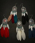 Women's Fashionable Long Feather Earring