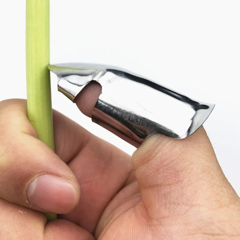 Stainless Steel Thumb Protector (Set Of 2)