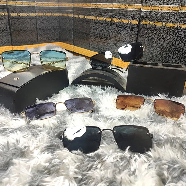 Chain Temples Style High-Quality Sunglass