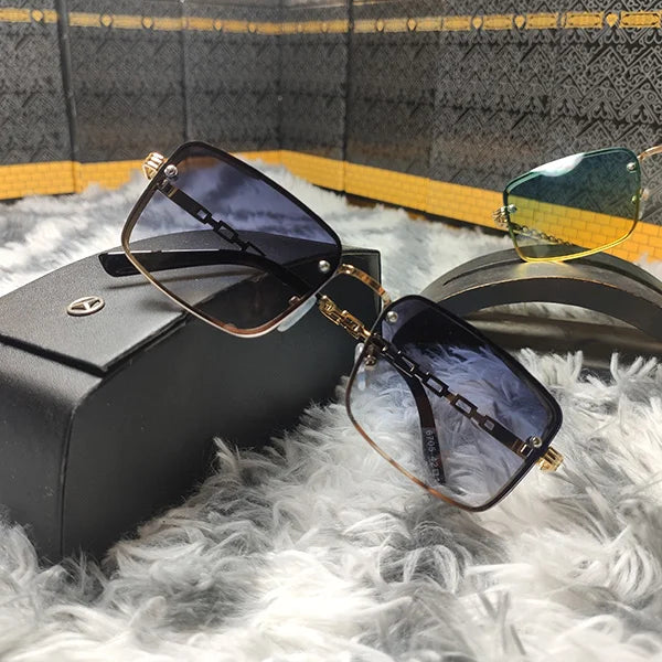 Chain Temples Style High-Quality Sunglass
