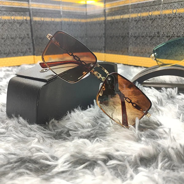 Chain Temples Style High-Quality Sunglass