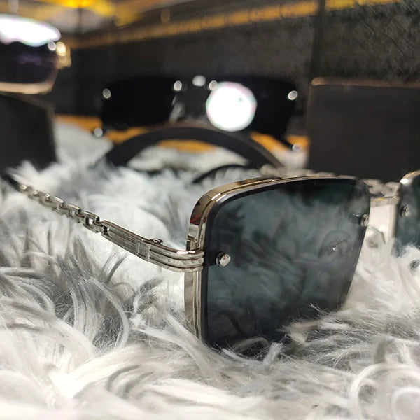 Chain Temples Style High-Quality Sunglass
