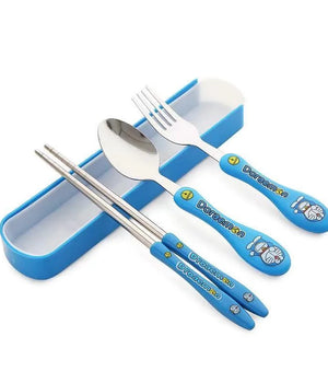 Portable Stainless Steel Kids Cutlery Set (3 In 1)