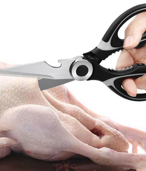 Multifunctional Stainless Steel Kitchen Scissors