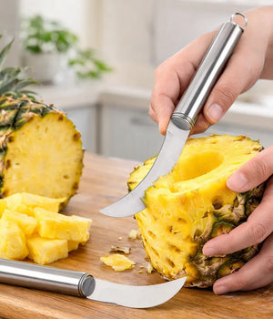 Stainless Steel Pineapple Peeler & Knife