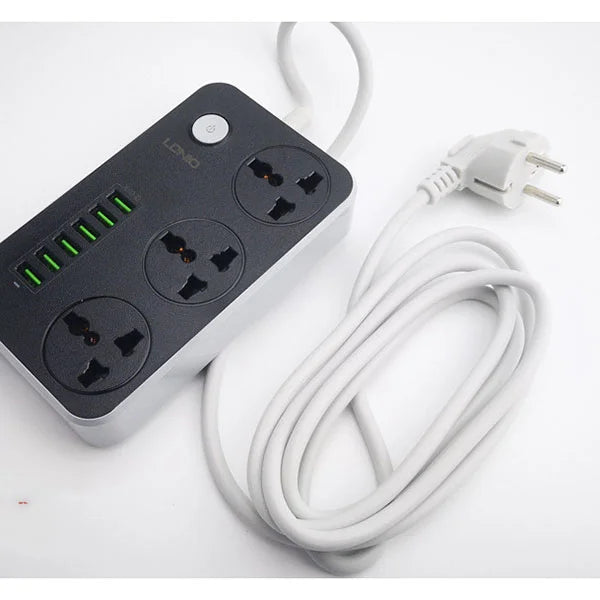 6 USB High Quality Charging Multiplug