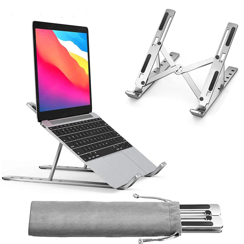 Foldable Aluminum Laptop Stand