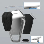 Non-Slip Metal Foldable Laptop Stand (1 Pair)