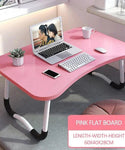 Foldable Laptop Table With Mini Drawer