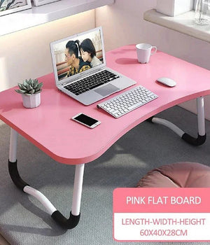 Foldable Laptop Table With Mini Drawer