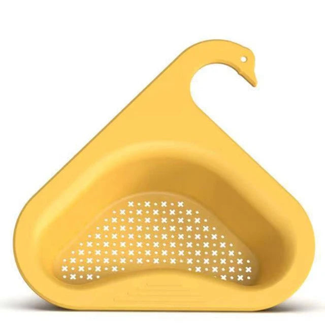 Multi-Usable Swan Kitchen Drain Basket
