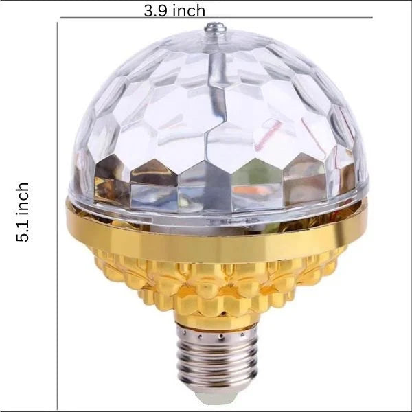Rotating Colorful Party Bulb