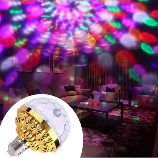 Rotating Colorful Party Bulb