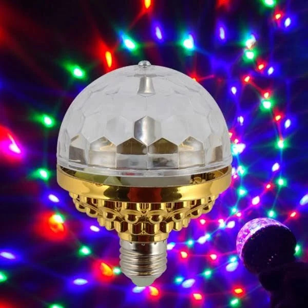 Rotating Colorful Party Bulb