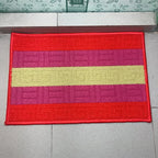 Colorful Non-Slip Fibre Floor Mat