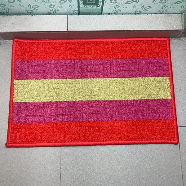 Colorful Non-Slip Fibre Floor Mat