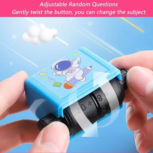 Kids Math Stamp Roller