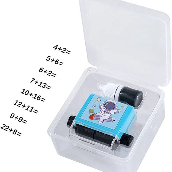 Kids Math Stamp Roller