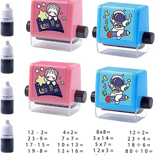Kids Math Stamp Roller