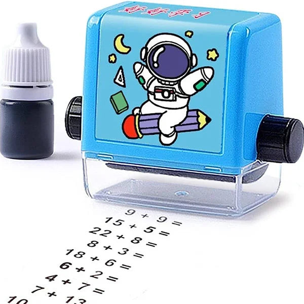 Kids Math Stamp Roller