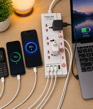 Maxline Super Multifunctional Fast Charging Multiplug