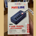 4 USB Ports Travel Multi Charger