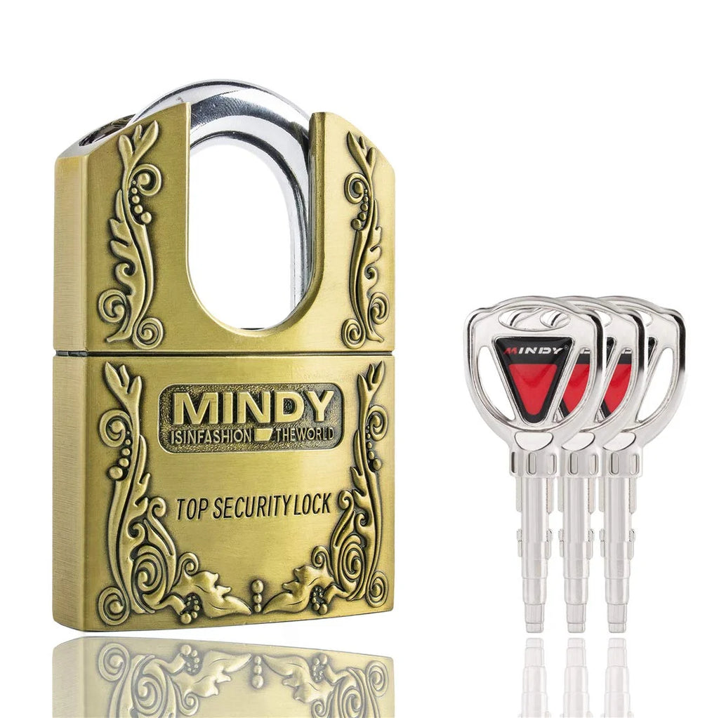 Mindy Top Security Padlock With Bullet Keys