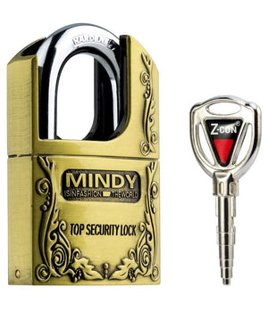 Mindy Top Security Padlock With Bullet Keys