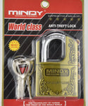 Mindy Top Security Padlock With Bullet Keys