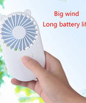 Rechargeable Mini Pocket Fan