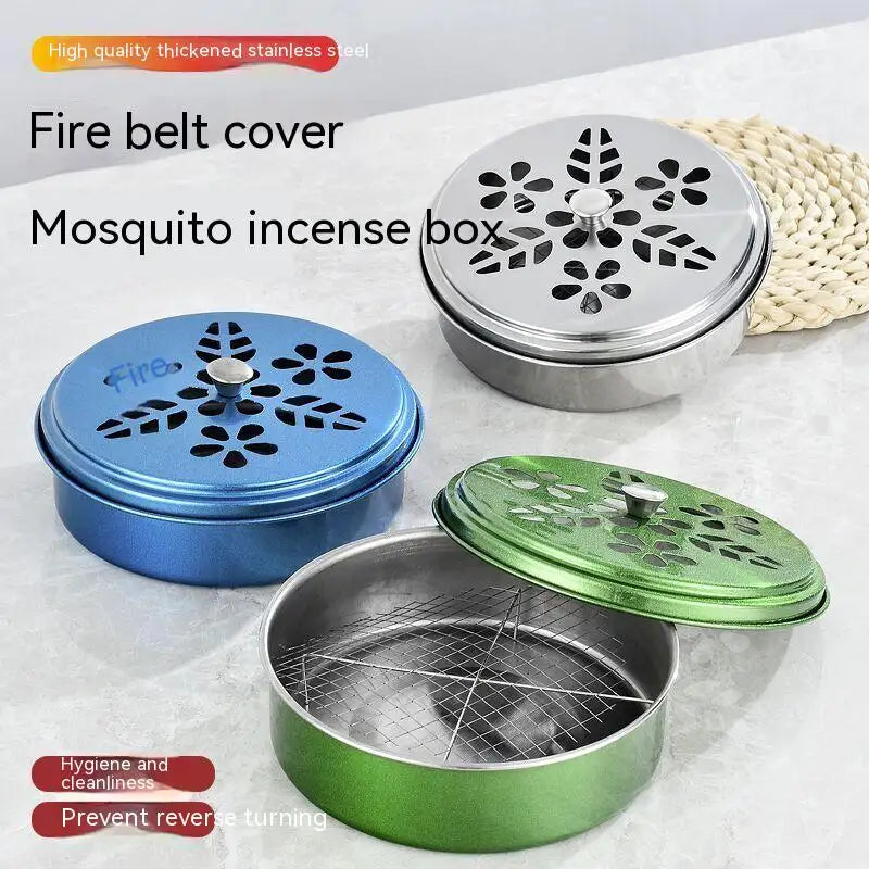 Anti-Fire Mosquito Coil Burner Box