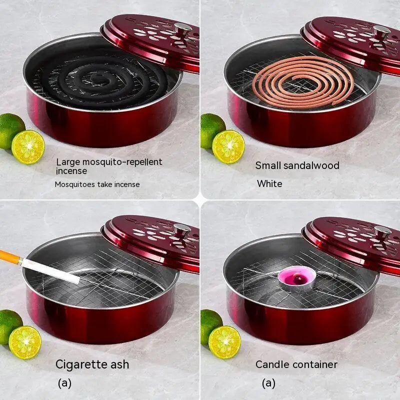 Anti-Fire Mosquito Coil Burner Box