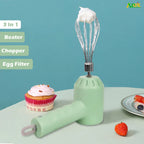 Multi Functional Rechargeable Electric Beater & Chopper