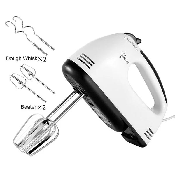Mini 7 Gear Speed Electric Mixer & Beater