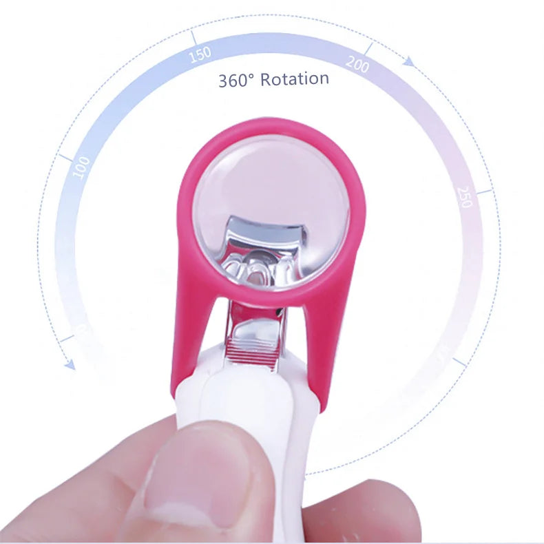 Baby Nail Cutter With Magnifying Glass