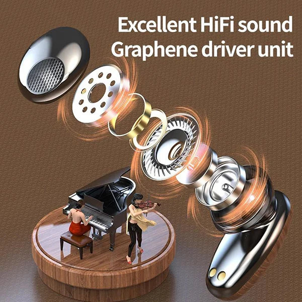 M35 TWS Wood Designed Earbud Original