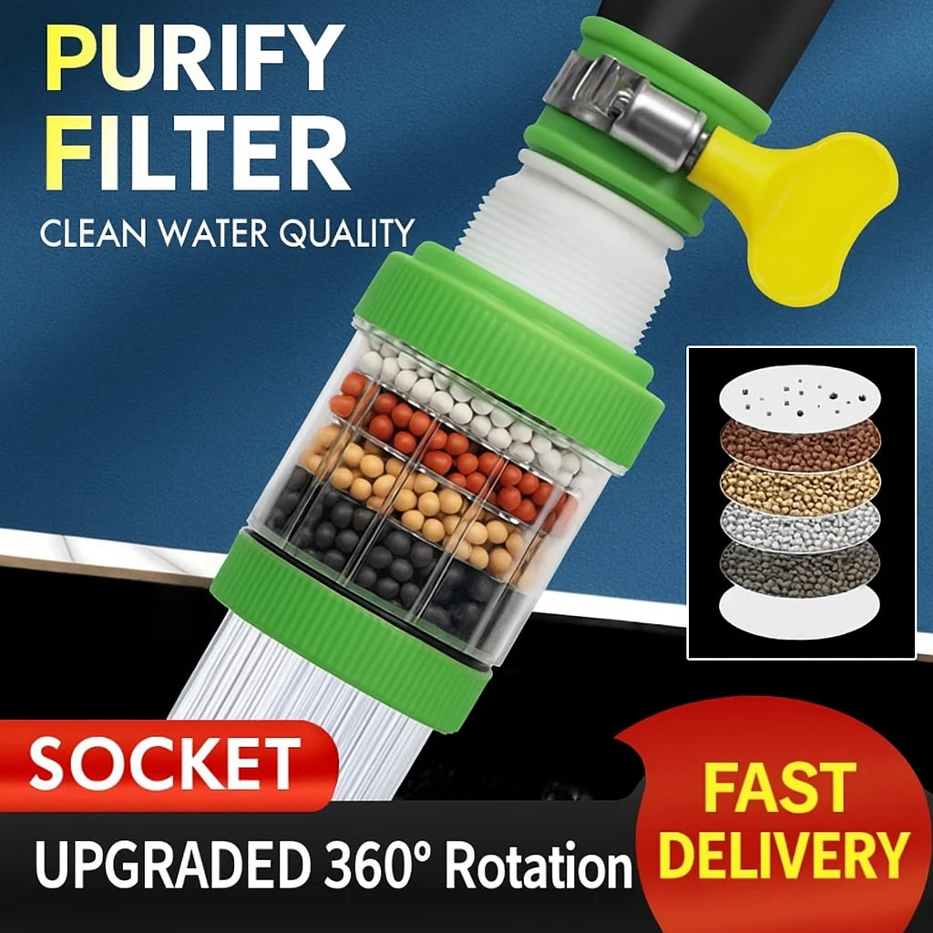 Ultra Movable 6-Stage Water Filter Tape