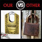 Mindy Top Security Padlock With Bullet Keys