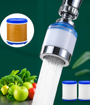 PP Cotton Rotatable Water Purifier Filter Tap