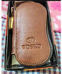 Original Leather Double Sided Key Bag