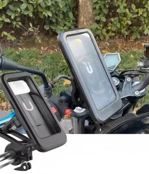 360° Waterproof Motorcycle Mobile Phone Holder