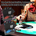 Waterproof Black Playing Card