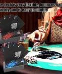 Waterproof Black Playing Card