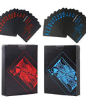 Waterproof Black Playing Card
