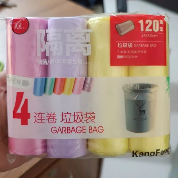 120 Pcs Disposable Garbage Bags